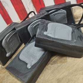 Pack of 5 "Live, Laugh, Toaster Bath" Soap item