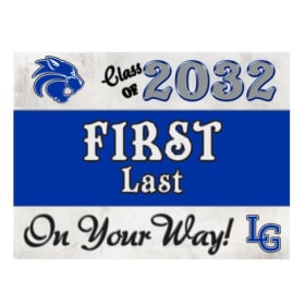 Sign Style A - Small item