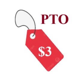PTO - $3 WORTH OF ITEMS item