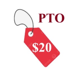 PTO - $20 WORTH OF ITEMS item