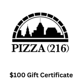 $100 Gift Certificate to Pizza 216 item