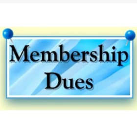 National Membership Dues item