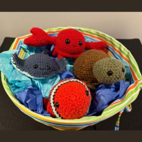 Handmade Ocean Pals by Morgan Thiel, Age 12 item