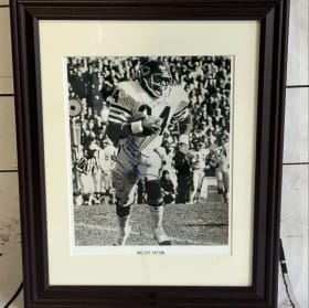 Signed Walter Payton Photo item