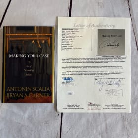 Signed & Authenticated, "Making Your Case" by Justice Scalia item