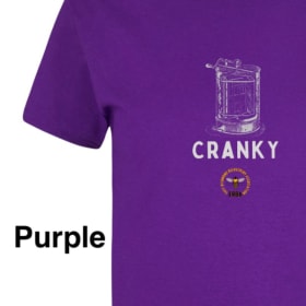Youth Cotton T-shirt, short sleeve - "Cranky" item