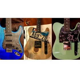 Custom 6 String Electric Guitar item