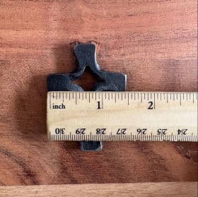 Hand Forged Metal Cross, Small item