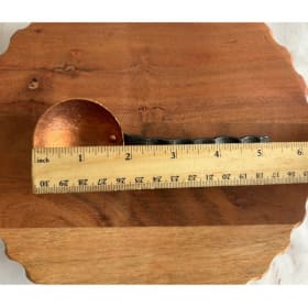 Hand Forged Metal Coffee Scoop item