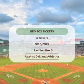 Red Sox Tickets item