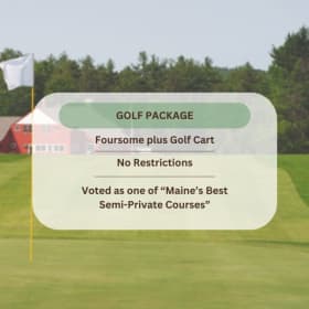 Golf for Four - Sanford Country Club, Maine item