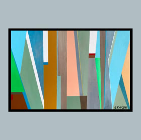 Marc Samson CRÉPUSCULE SUR BELLEVUE - 24” X 16” - Acrylique item