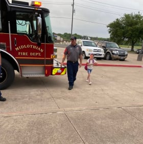 Ride to School in the Fire Engine item