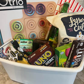 Snack and Game Basket item