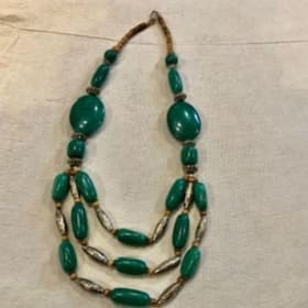 Triple Strand Sherpa Necklace from Nepal item