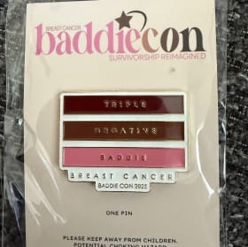 Triple Negative Baddie Pin item