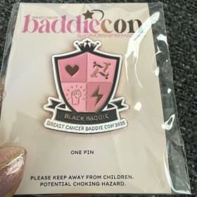 Black Baddie Pin item