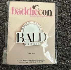 Bald Baddie Pin item