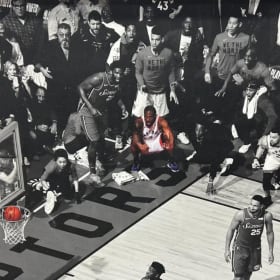 Framed Photo of Kawhi Leonard’s Series-Winning Shot item