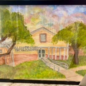 Large Commissioned Watercolor Art Piece by Jazy Childers item