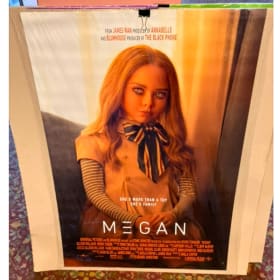 MEGAN (2023) POSTER HORROR MOVIE BLUMHOUSE 27x40 IN D/S item