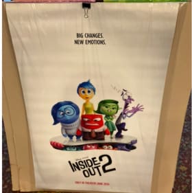 INSIDE OUT 2 (2024) POSTER DISNEY AMY POEHLER 27x40 IN D/S item