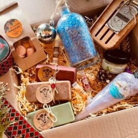 Panier cadeau Les Savons de Michelle item