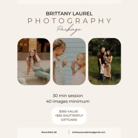 Brittany Laurel Photography Package item