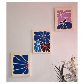 Trois tableaux - Mouna item