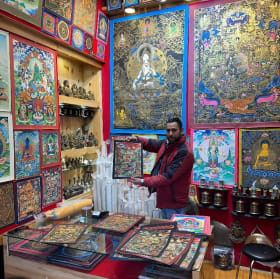 Zhine Thangka item