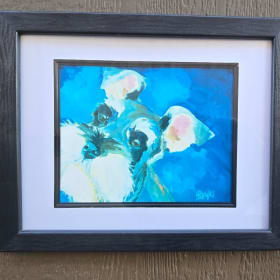 Blue Mini-Schauzer item