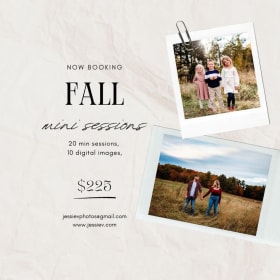 Mini Family Photo Package item