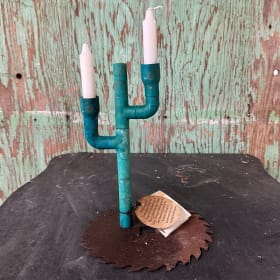 Artist Judyth Greenburgh @curlybirdjude Candlestick item