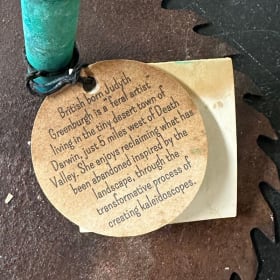 Artist Judyth Greenburgh @curlybirdjude Candlestick item