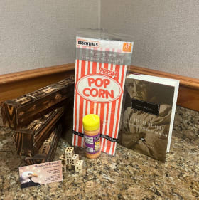 #27 Popcorn, Games, & a Book! item