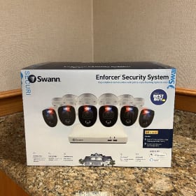 #32 Swann Enforcer Security System with American Flag item