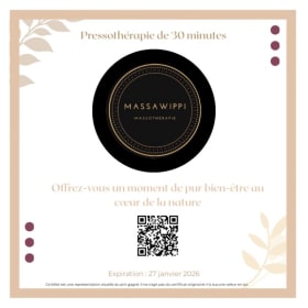 Pressothérapie de 30 minutes item