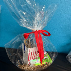 Movie gift basket item