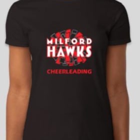 Milford Hawks Cheerleading T-Shirt item