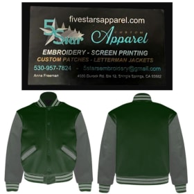 Five Star Apparel - Letterman's Jacket item