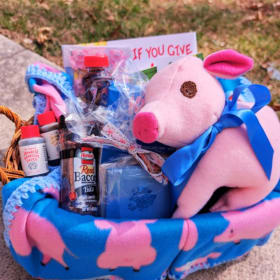 Pigs & Pancakes Basket- Teacher Donation item