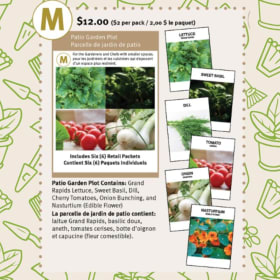 M) Patio Garden Plot item