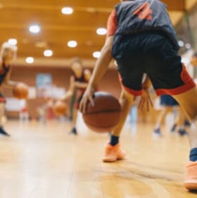 Basketball game with Mr. Hardin item