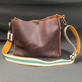 Item 265: Chocolate Brown Hand Made Purse item