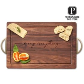 Sophistiplate Black Walnut Wood Cutting Board (Personalized) item