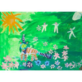 6 Striped Unicorn item