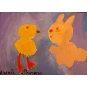 10 Baby bird and bunny item