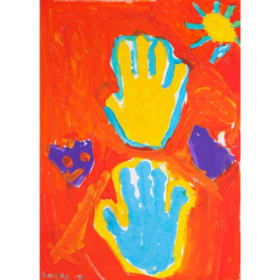 50 Patriotic Hands item