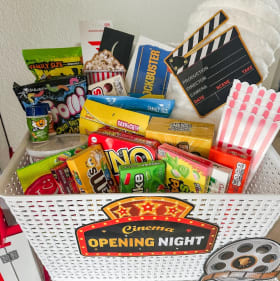 "Movie & Game Night" Basket item