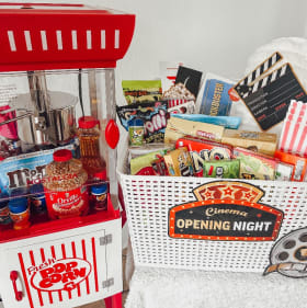 "Movie & Game Night" Basket item